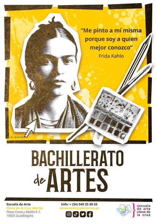 Bachillerato de Artes Plásticas Escuela de Arte Elena De la Cruz de Guadalajara